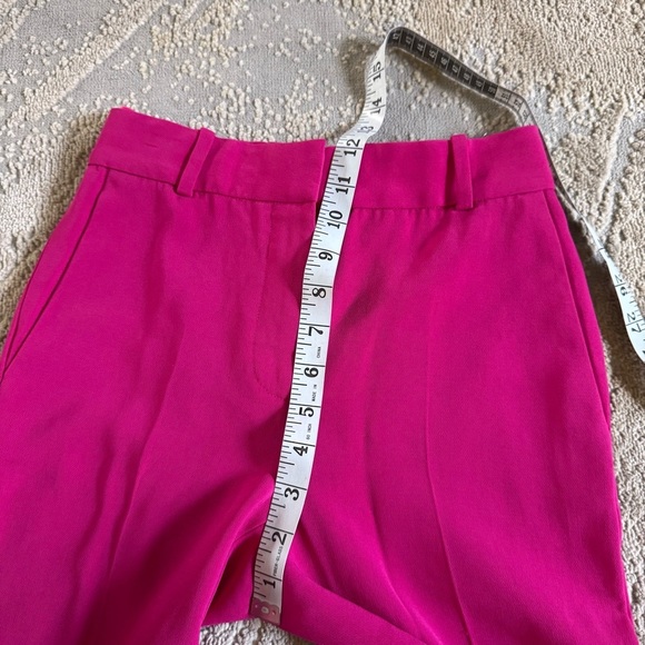 BABATON pink fuchsia Publish High Rise Bootcut Dress Pants trousers 82767 size 0 - Picture 6 of 9